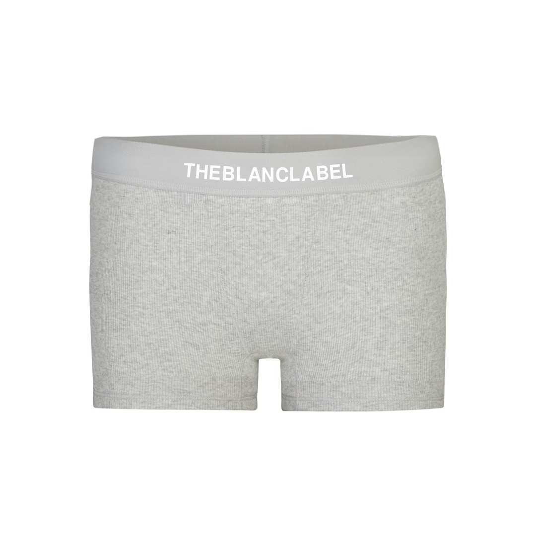 THEBLANCLABEL 輕透平口內褲1件組 灰色